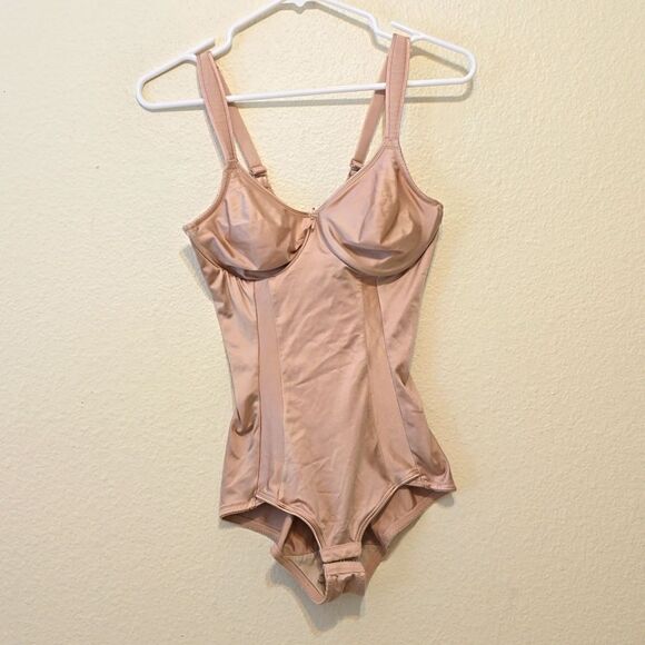Wacoal Body Shaper Body Suit  Unpadded Underwire Nu - Picture 1 of 8